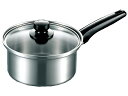 三菱推奨鍋 IHクッキングヒーター用【CS-133045】18cm片手鍋 フジノスシリーズ〔EF〕