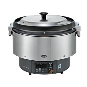 クローバー資材館の●リンナイ 業務用ガス炊飯器【RR-S500G2-H】αかまど炊き(マイコン制御タイプ) 涼厨 9.0L(5升) タイマー無 13A・12Aφ13、LPGφ9.5ガス用ゴム管接続〔FJ〕|詳細画像