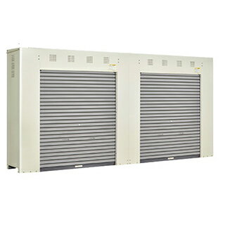 ●u.タクボ物置【GB-SJ4206W】GBシリーズ LPガス容器保管庫 シリンダーストッカー 準防火地域対応仕様 多雪型 受注生産