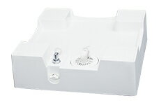 ●u.テクノテック【TPR740-W3-FN】床上配管対応防水パン 排水管用開口あり 専用排水トラップ付 ニューホワイト 受注生産