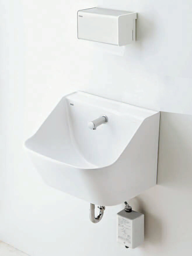 ###INAX/LIXIL 手洗器 セット品番【L-A101ME/BW1】施設・病院向け手洗器 壁排水 ペーパータオルホルダー〔IB〕