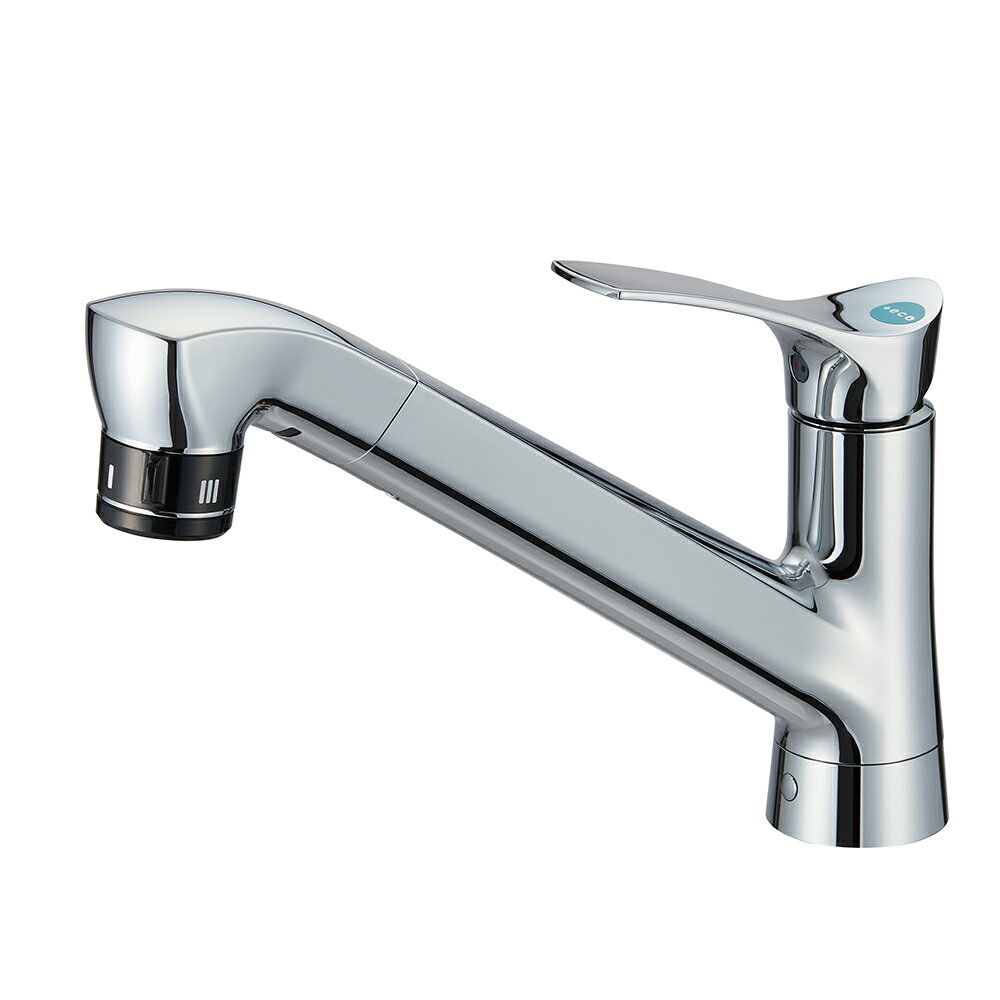 ▽三栄水栓/SANEI 水栓金具【K87121ET6JV-13】シングル混合栓(ファインバブル付)のサムネイル