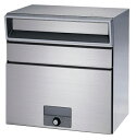 ###u.田島メタルワーク【MX-303FT-HL(ラッチロック錠)】戸建郵便受 大容量タイプ 屋外・前入前出 集合タイプ ヘアライン 受注生産