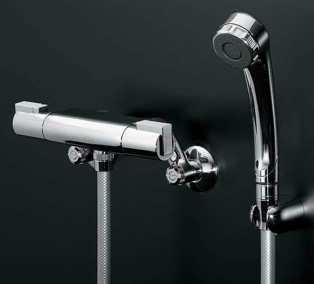 カクダイ【173-224】サーモスタットシャワー専用混合栓〔GB〕