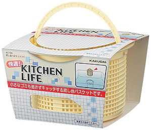 カクダイ【4519A】流し台バスケット(小)〔GB〕