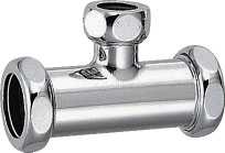 カクダイ【4697-32X25X25】異径さしこみチーズ〔GB〕