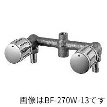 INAX/LIXIL 水栓金具【BF-270WP-13】埋込形2ハンドル混合水栓 ヴィラーゴ 上向吐水 受注約3週〔IE〕