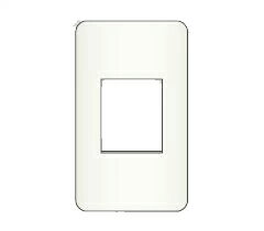 β神保電器 配線器具【WJE-L】J・WIDEシリーズ コンセントプレート 1連用