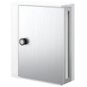 ####u.ナスタ/Nasta ポスト【KS-MB31SN-L-W】ホワイト 横入前出 壁付・防滴タイプ W340×H400