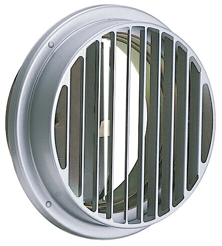 西邦工業【STD125FSCBL】厚型　縦ガラリ　低圧損　防火ダンパー付外壁用ステンレス換気口　ベントキャップ〔HF〕