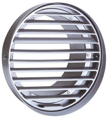 西邦工業【SV100TSBL】内向ガラリ型　水切り付　低圧損外壁用ステンレス換気口　フラットグリル〔HF〕