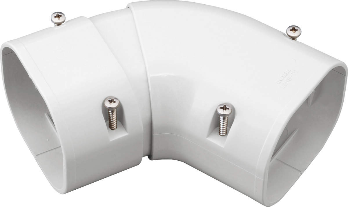 因幡電工(イナバ)【LDKS-90】配管化粧カバー LDKS 平面自在コーナー 平面45°～90°曲り〔GA〕