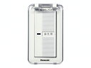 パナソニック 制御部材【FY-SV06WC】換気扇スイッチ 単相100V 4A(10W~用) ON-OFF 樹脂プレート カバー付〔ID.F〕