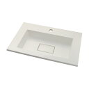 カクダイ 【#MR-493230】角型洗面器 marmorin〔GB〕