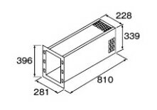 リンナイ 関連部材【HL-AAD4】(24-3558) 厚壁アダプタ2 400～700mm〔GH〕