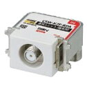 β神保電器 配線器具【CSW-K7F-RPAPW】ピュアホワイト 4K・8K衛星放送対応直列ユニット 1端子形端末用