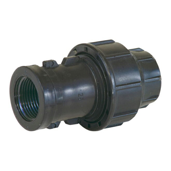 三栄水栓/SANEI【EC610-25X25A】メスアダプター ポリエチレン管用継手〔FA〕