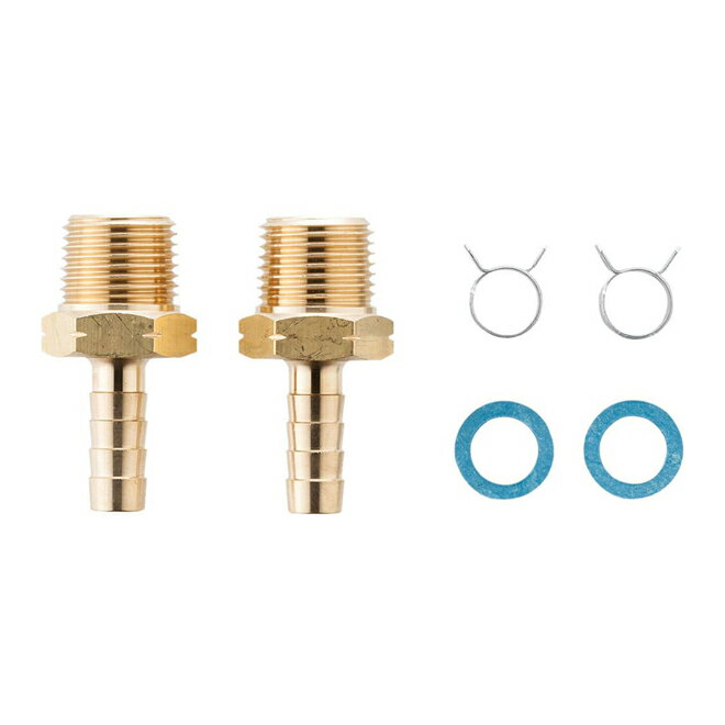 三栄水栓/SANEI バス・空調用品【T421-42S-10A】タケノコニップルセット〔FA〕