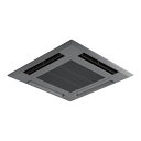 ###三菱 業務用エアコン 部材【PLP-P160HH】グレー 化粧パネル カラーインテリアパネル 受注約1ヶ月〔EH〕