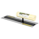 ∀藤原産業 【緑長 土木造園用しなり鏝 ステンレス 角 270MM 0.4】しなり鏝 (4977292159715)