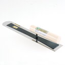 ∀藤原産業 【緑長 超細巾 ステン先丸鏝 0.3 420MM】ステンレス 先丸鏝 (4977292160452)