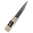 ∀藤原産業 【梅鉢龍馬 横手小刀 サック付き 120MM】横手小刀 サック付き (4977292180764)