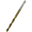 ∀藤原産業 【SK11 六角軸Tin鉄ドリル 普通 6.5MM】六角軸Tin鉄ドリル (4977292328883)