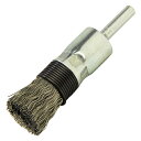 ∀藤原産業 【SK11 軸付筒型ステンブラシ 19MM】軸付筒型ステンブラシ (4977292332446)