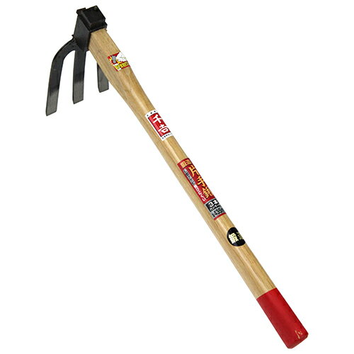 ∀藤原産業 【千吉 鍛造片手鍬 3本ハンマー付 サンホン】鍛造片手鍬 (4977292619134)