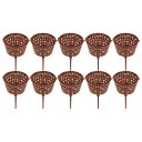 ∀藤原産業 【セフティー3 肥料容器 大 蓋付 10PCS】肥料容器 (4977292665353)(4)