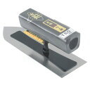 ∀藤原産業 【金長 仕上鏝本焼0.3黒塗角柄 150MM】仕上鏝 (4977292802505)