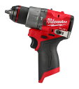 ####u.ミルウォーキー/Milwaukee 【M12FPD2-0X0JP】M12 FUEL 振動ドリルドライバー