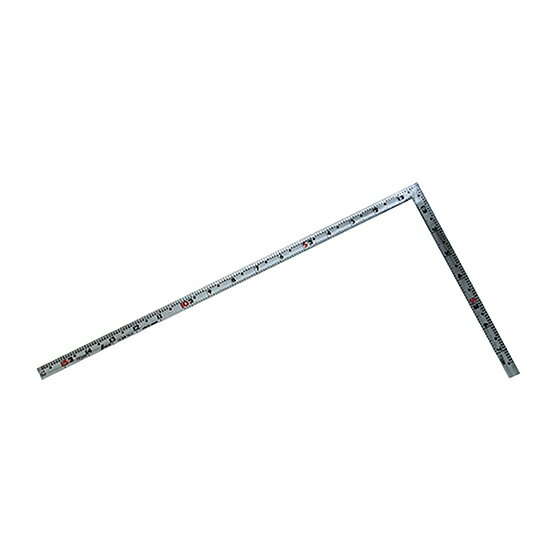 ∀シンワ測定 【10643】曲尺同厚 シルバー 1尺5寸 表裏同目 名作 (4960910106437)