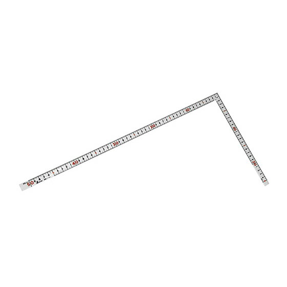 ∀シンワ測定 【11101】曲尺同厚 ホワイト 50cm 表裏同目 名作 (4960910111011)