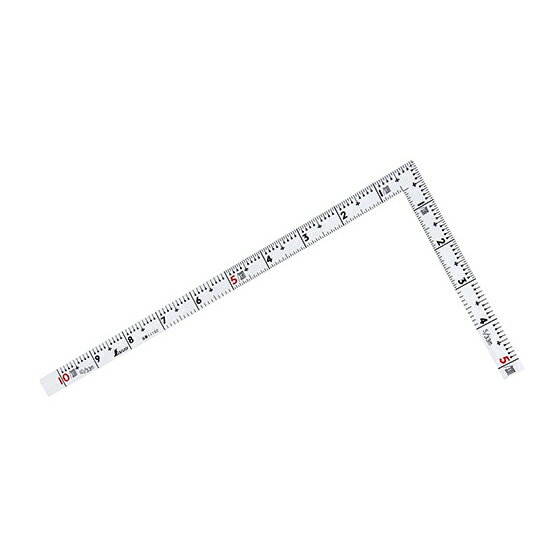 ∀シンワ測定 【11102】曲尺同厚 ホワイト 1尺 表裏同目 名作 (4960910111028)