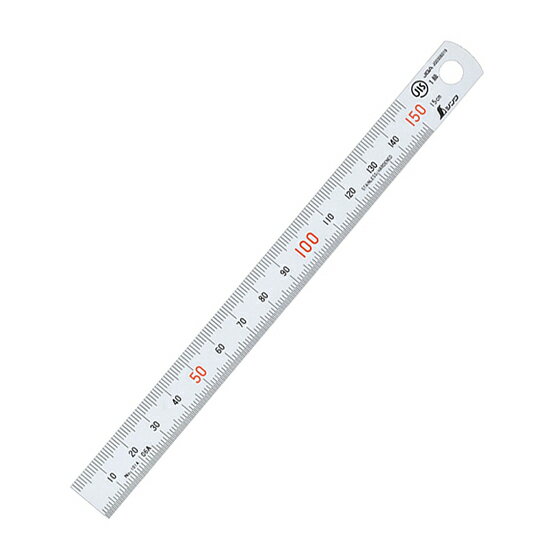 ∀シンワ測定 【14001】直尺 ステンレス 15cm 赤数字入 JIS (4960910140011)