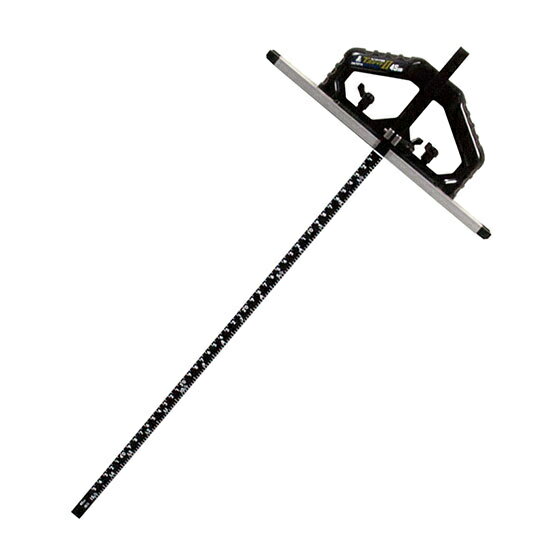 ∀シンワ測定 【73713】丸ノコガイド定規 Tスライド 2 45cm 併用目盛 突き当て可動式 (4960910737136)