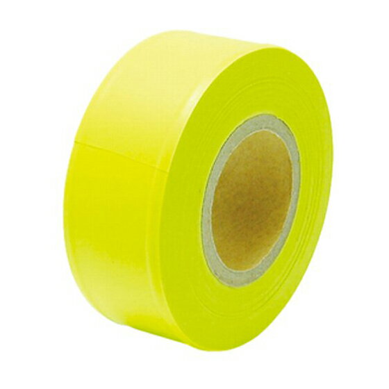 ∀シンワ測定 【73799】マーキングテープ 30mmX50m 蛍光イエロー (4960910737990)