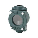 テラル 【SF-30S】砂こし器 スケルトンタイプ 配管径30mm ステンレスフィルタ(60メッシュ)付〔EI〕