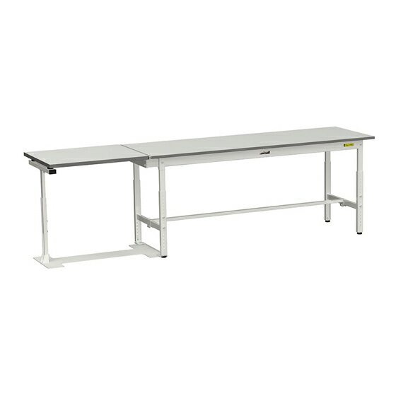 ●u.ヤマキン/山金工業 【SUPAF-1860-WW】ワークテーブル 跳ね上げタイプ H600〜H900mm 基本形 組立式