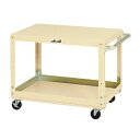 ####u.ヤマキン/山金工業 【W7CSL-N-IV】スペシャルワゴン 移動式(H600) W750×D500mm アイボリー 組立式