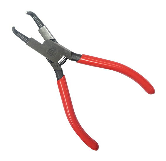 ∀ロブテックス/エビ 【CB125】スナップリングプライヤ 穴用・曲爪 (4963202090131)