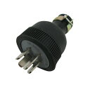 ∀スター電器製造/SUZUKID 【SP-1622P】ゴムプラグ 4P-20A 250V (4991945600850)