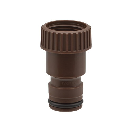 カクダイ 【568-396】大口径逆止弁つきネジ口金(20)〔GB〕