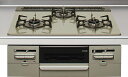 ###クリナップ ガスコンロ【ZGGRK6R24HSS-K】ガラストップコンロ シルバー/シルバー 間口60cm 水無グリル 受注約2週〔FA〕