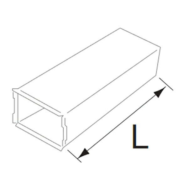 リンナイ 【HYK-S2-540】(20-1908) 直排気筒A L=540mm〔GH〕