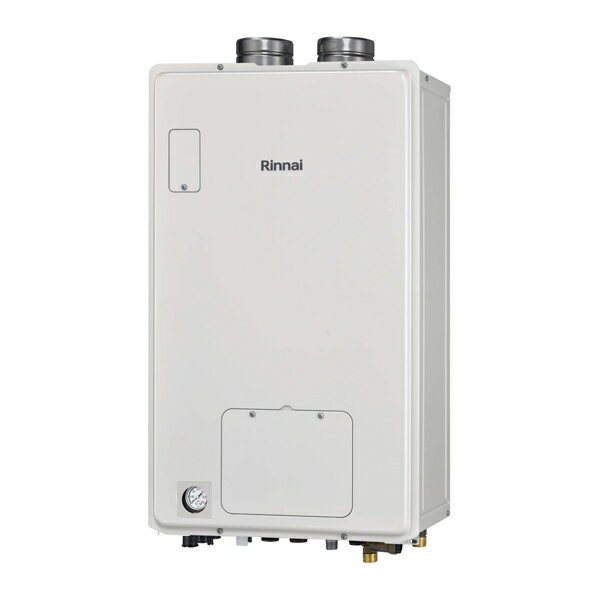 ###リンナイ ガス給湯暖房用熱源機【RUFH-EM2406SAFF2-1B】FF方式・屋内壁掛用 オート 24号 2-1熱動弁外付 パネルヒータ(鉄製)用 エコジョーズ リモコン別売〔GA.F〕