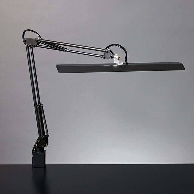 山田照明/YAMADA 【Z-10RFB】ブラック アームライト LED一体型 昼光色(5000K) 連続調光 クランプ式 Z-LIGHT(ゼットライト)〔FH〕