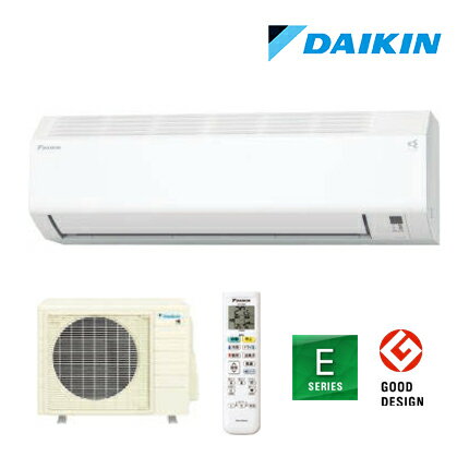 ●ダイキン ルームエアコン【S405ATEV W】ホワイト 2025年 Eシリーズ 室外電源タイプ 単相200V 14畳程度 (旧品番 S404ATEV W)