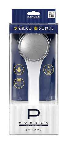 カクダイ【357-900-W】浄水シャワー(ピュアラ)〔GB〕